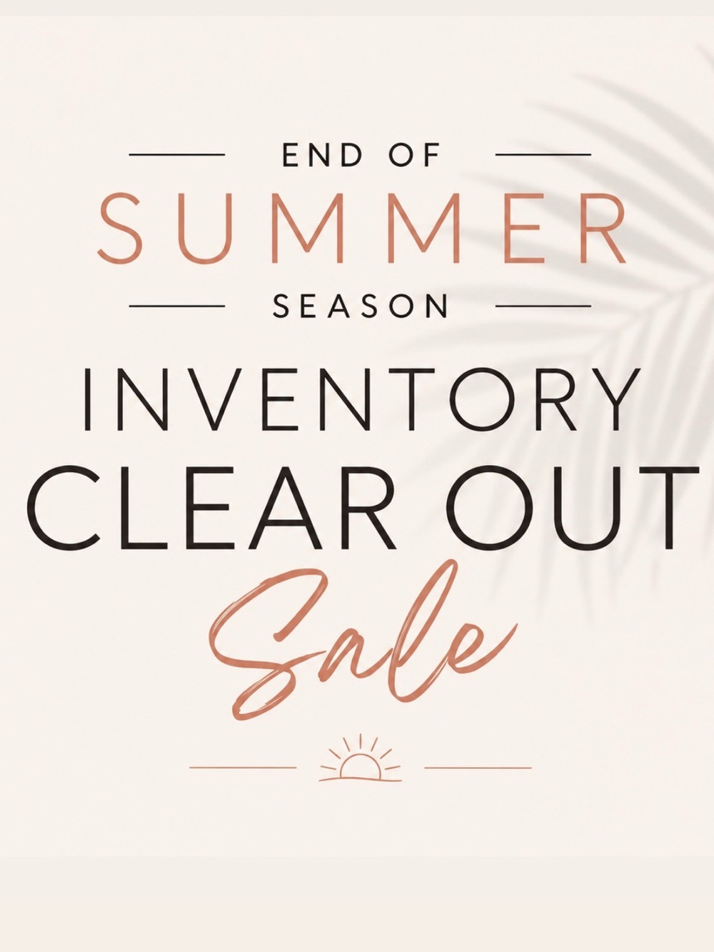 Inventory sell off bundle box